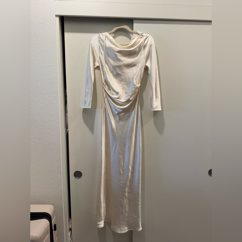 Selfie Leslie Loveland Cowl Back Dress